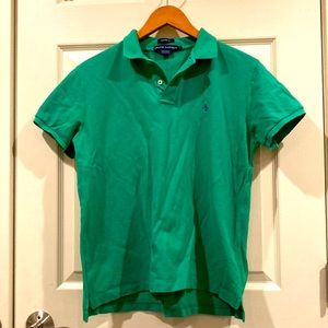 RL green polo, Sz L